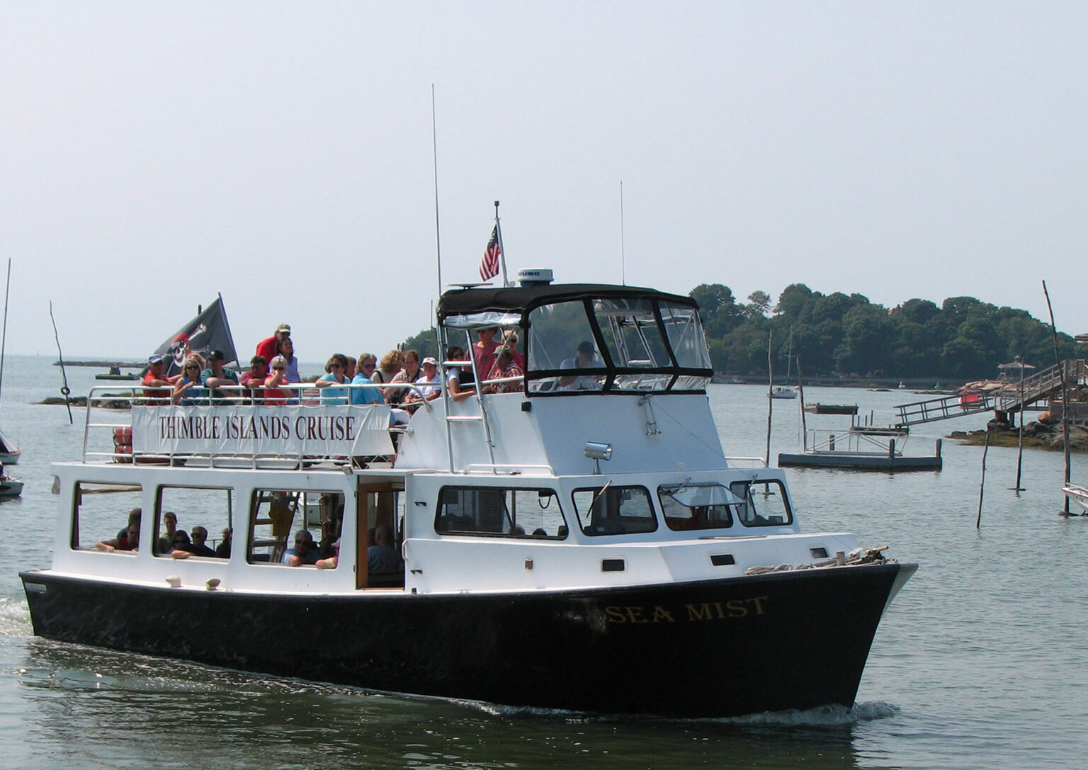 thimble island cruise sea mist